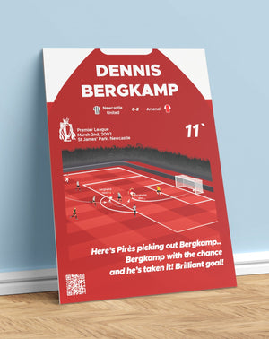 Dennis Bergkamp Goal vs Newcastle (01/02)