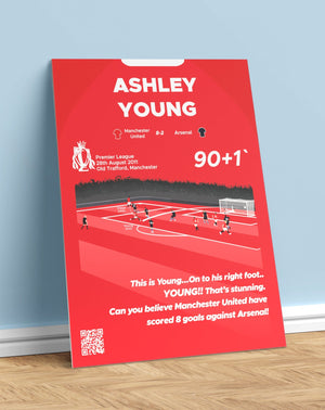 Ashley Young Goal vs Arsenal (11/12)