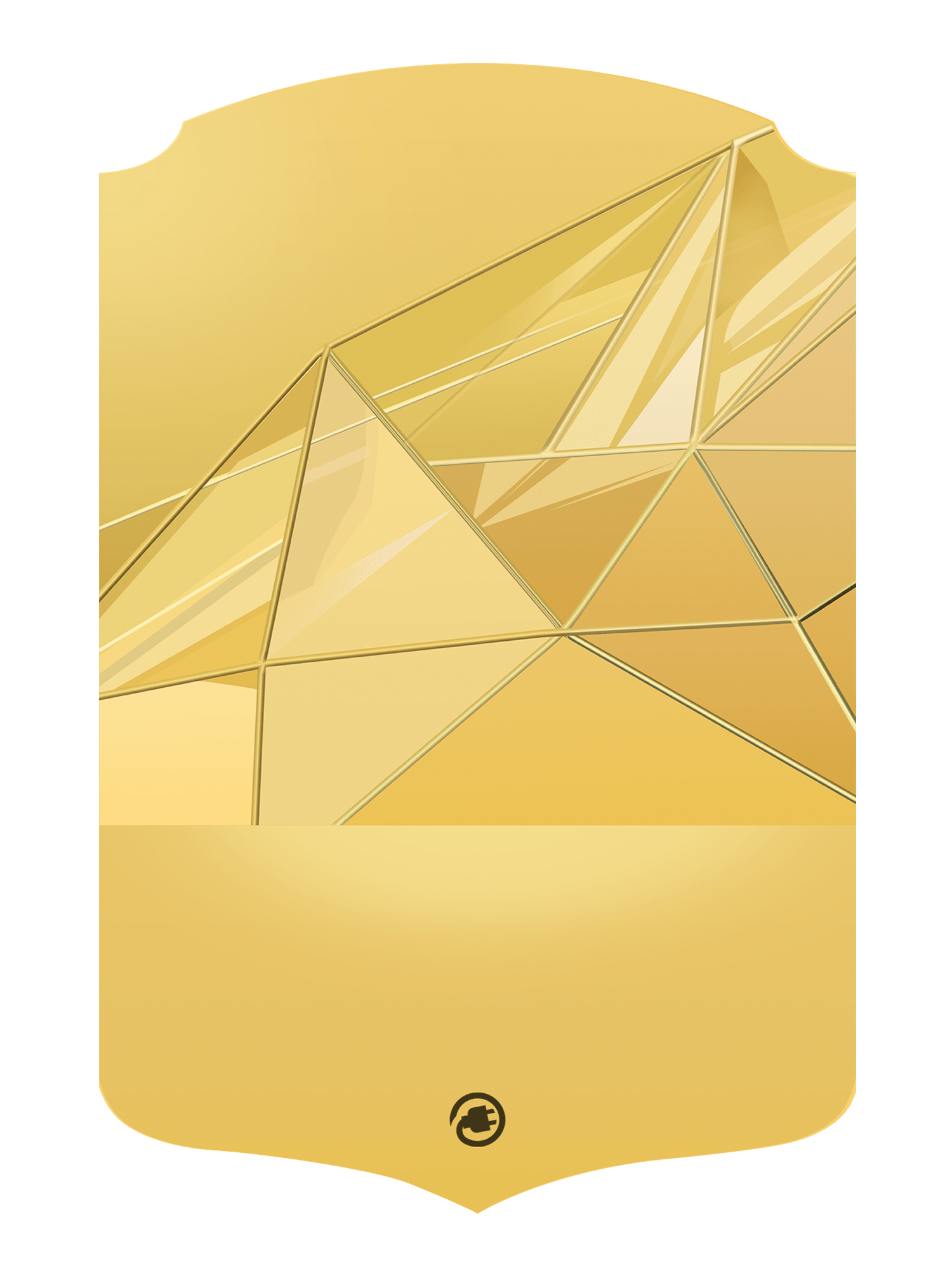 Fc25 Shiny Gold Cardsplug